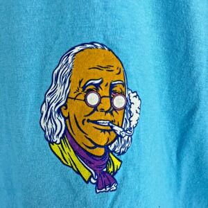 Franklin Fields Dispensary T-shirt Size XL Benjamin Franklin Founding Fathers